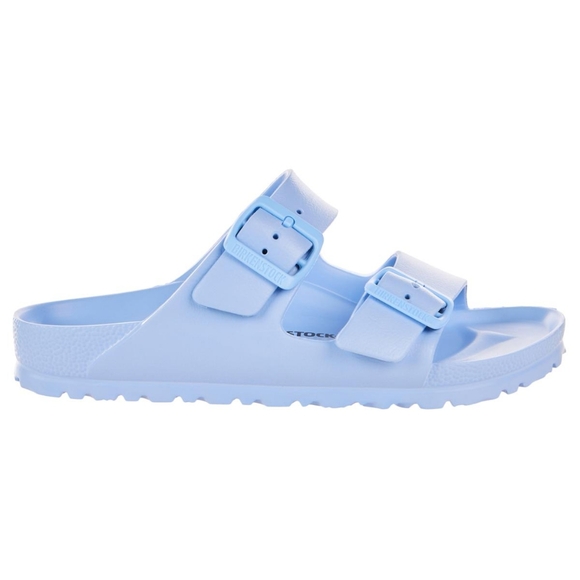 Birkenstock Shoes - Blue Birkenstock Arizona EVA Slide Sandal Narrow / Medium